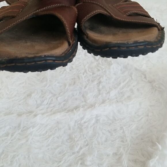 Sketchers  Brown Men's Sandals Sz 10 - Picture 10 of 10